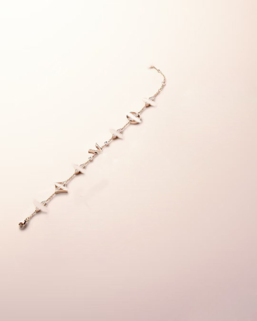Life Four Leaves Starry V Word Affordable Luxury Bracelet