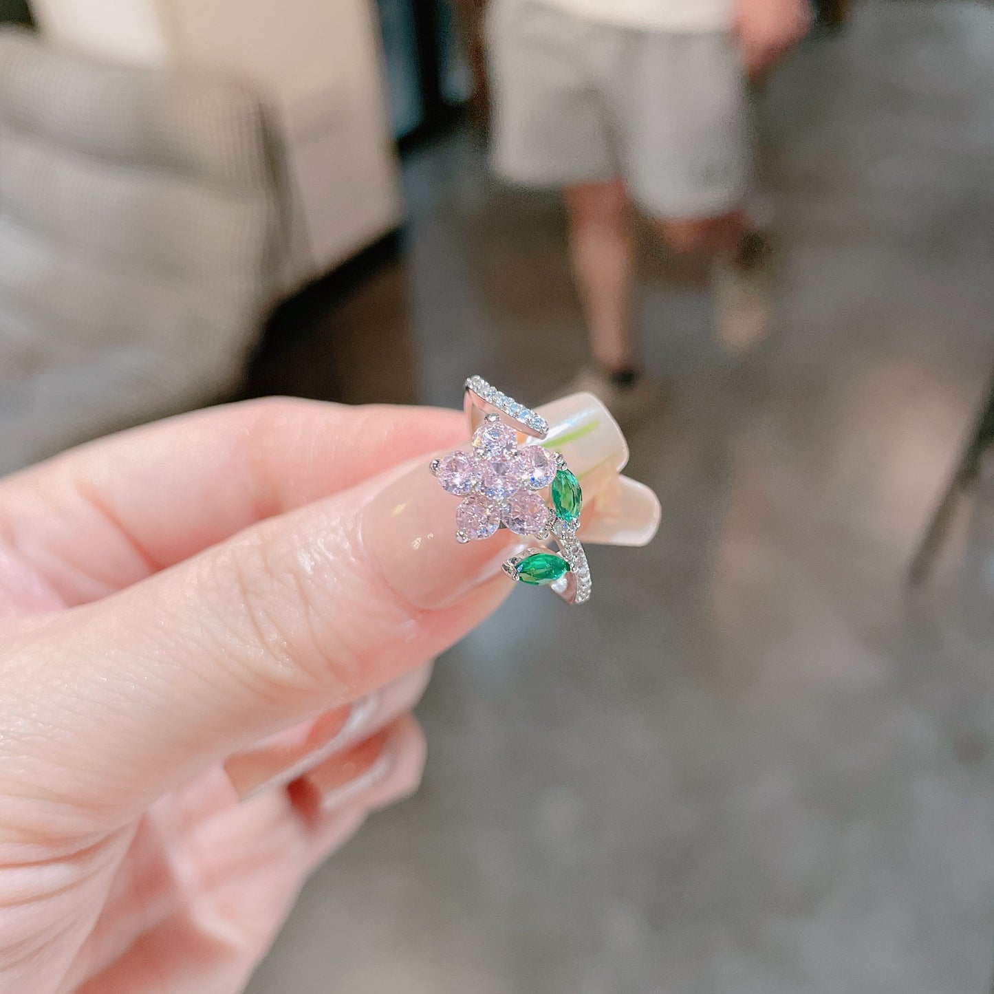 Niche Design Female Trendy Unique And Rings