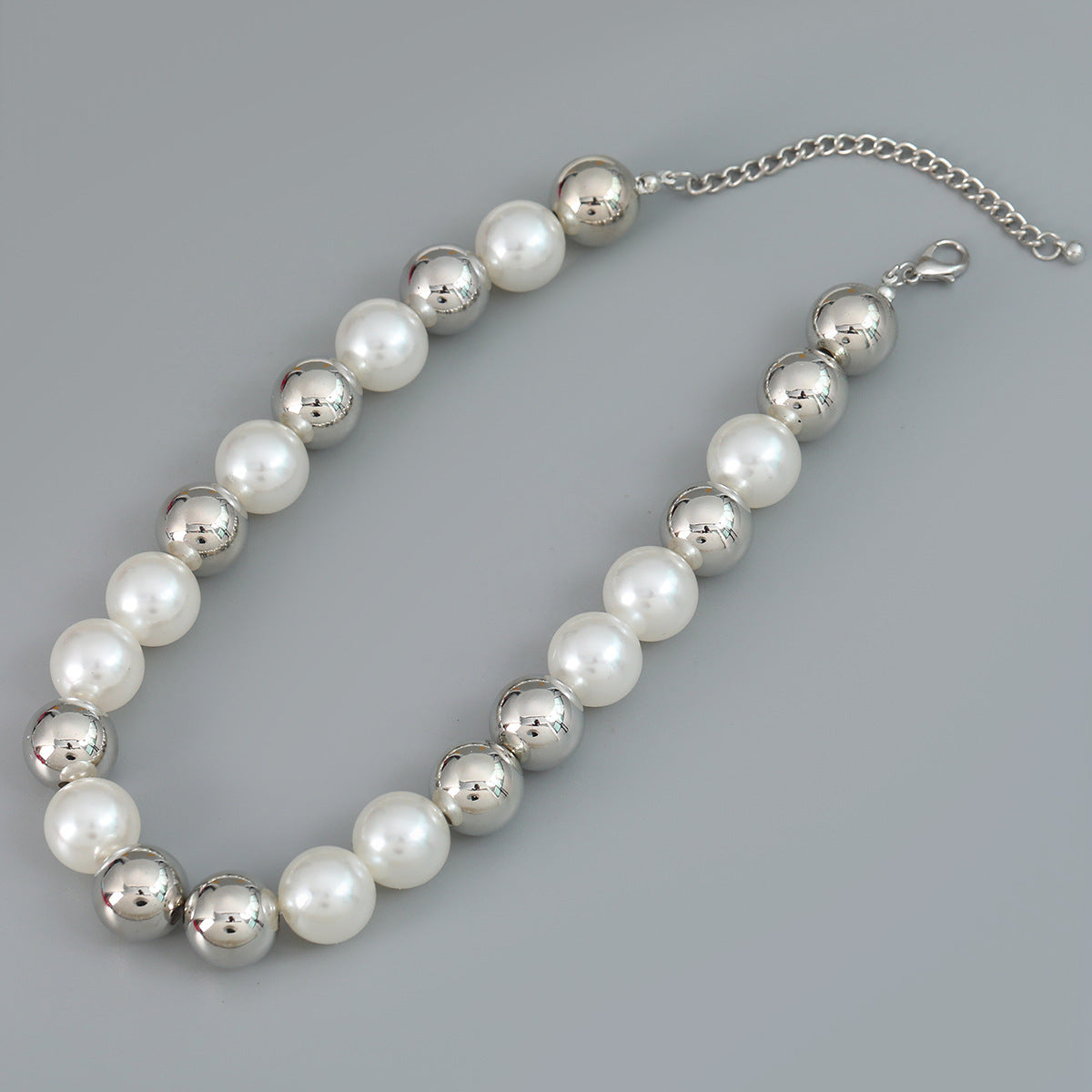 Women's Neck Accessories Fashion Style Round Beads Necklaces