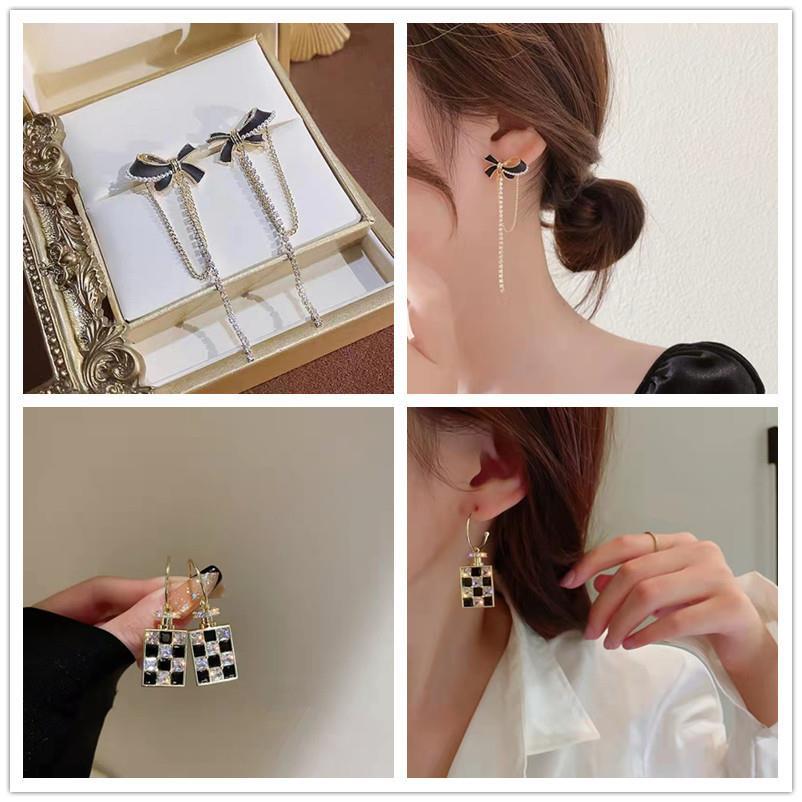 Zircon Elegant Simple Fashion Style Female Earrings