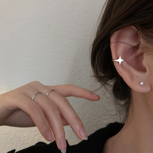 Women's Star Ear Clip For Trendy Minimalist Earrings