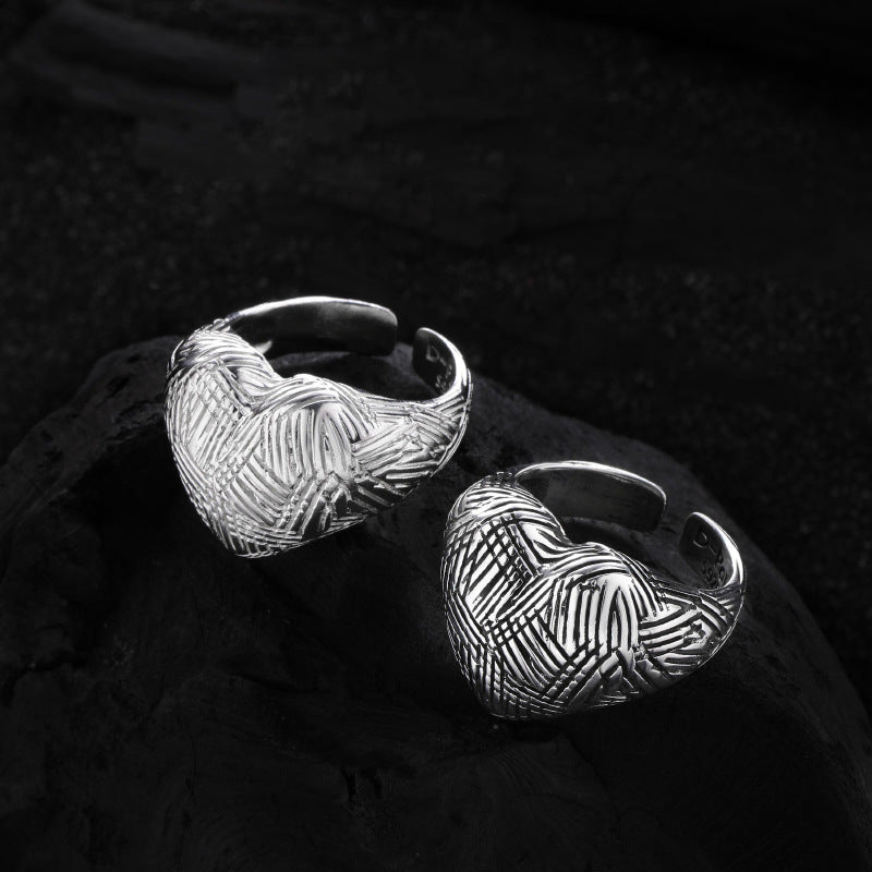 Women's Love Heart-shaped Affordable Luxury Style Fashion Rings