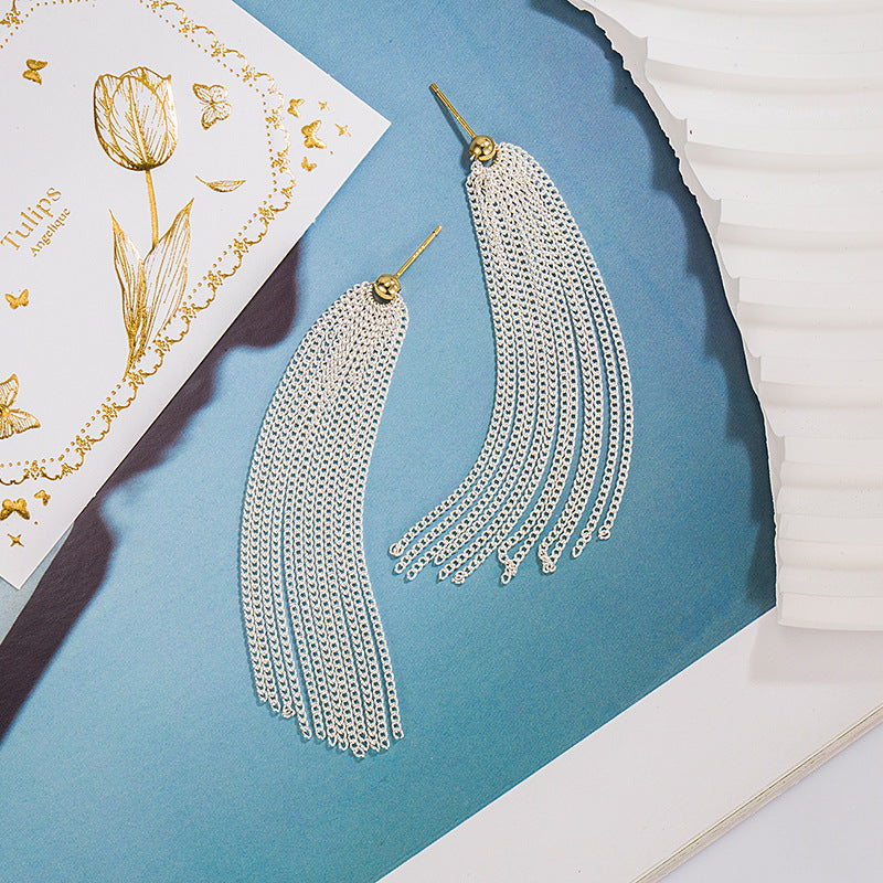 Boucles d'oreilles à pampilles, Design de Niche, légères, de luxe, haut de gamme