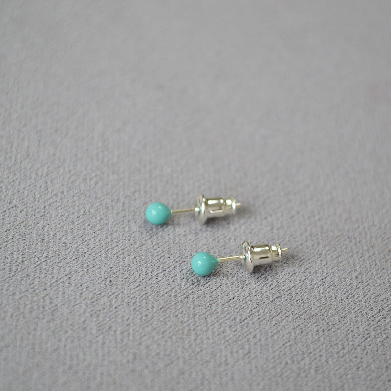 White Small And Simple Exquisite Color Rings