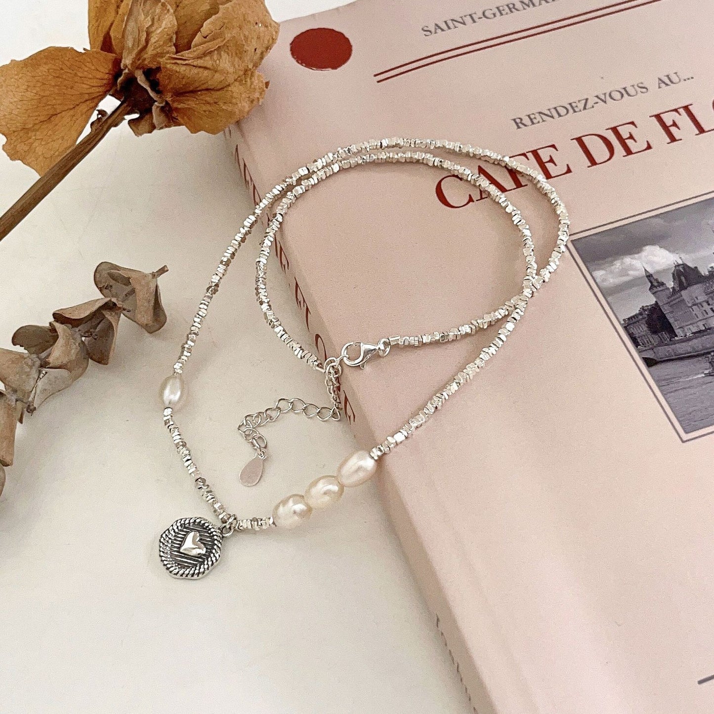 Colliers de haute qualité pour femmes, petits morceaux de perles, Design de Niche