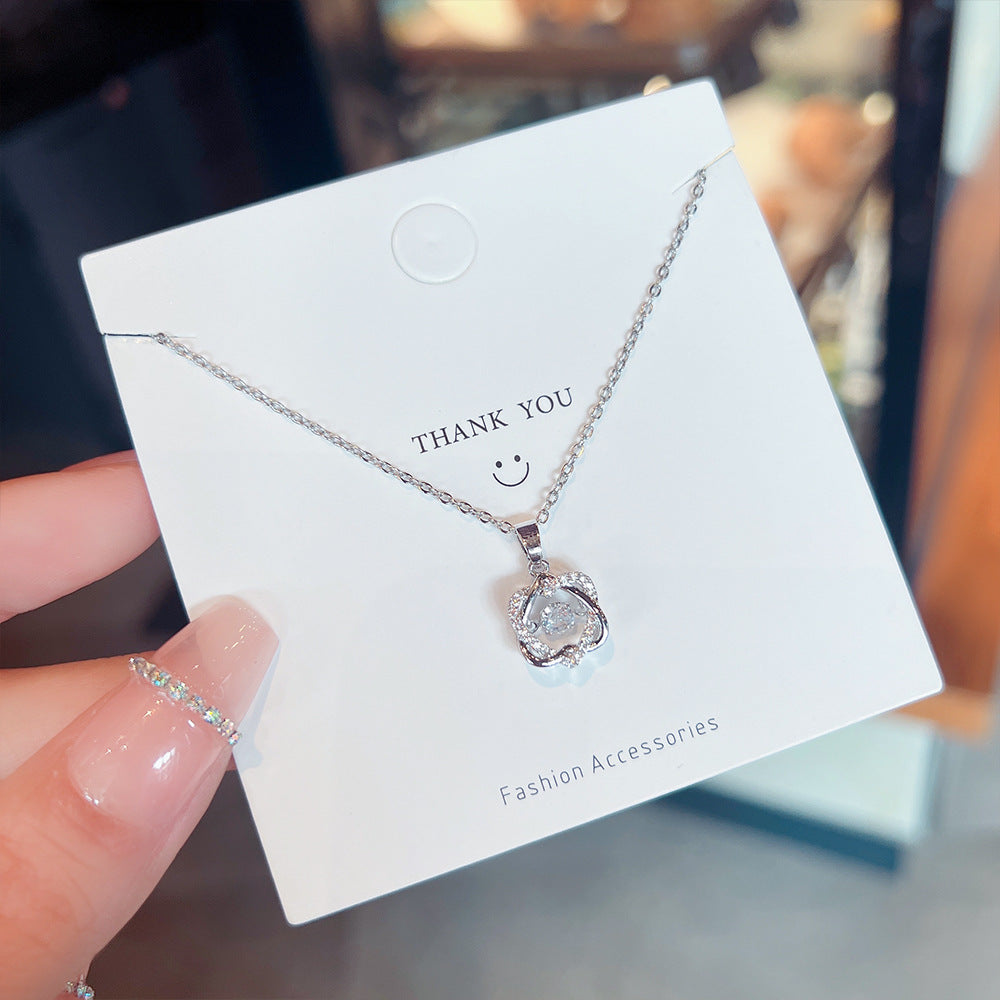 Colliers de niche de luxe simples et légers de style coréen pour femmes