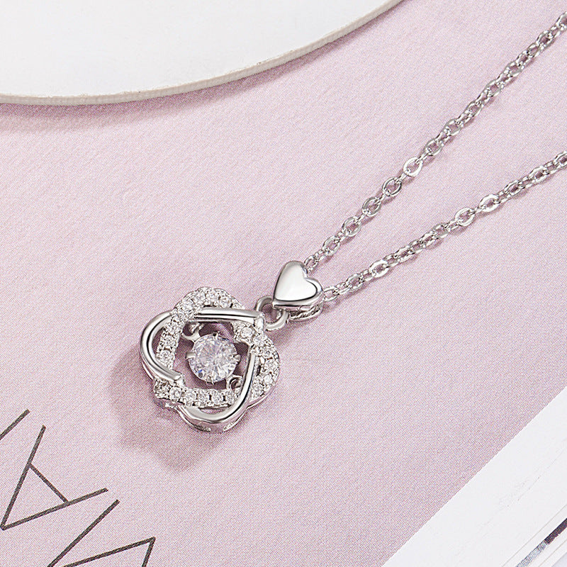 Women's Heart For Light Luxury Minority Design Necklaces