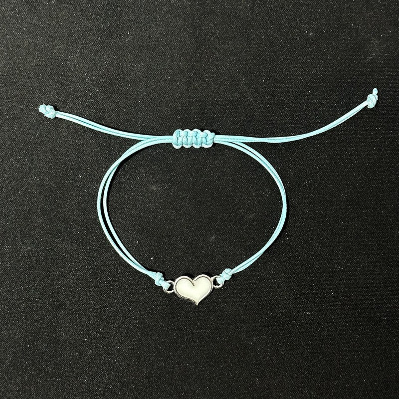 Two Pieces Braided Suit Adjustable Woven Hand Bracelet