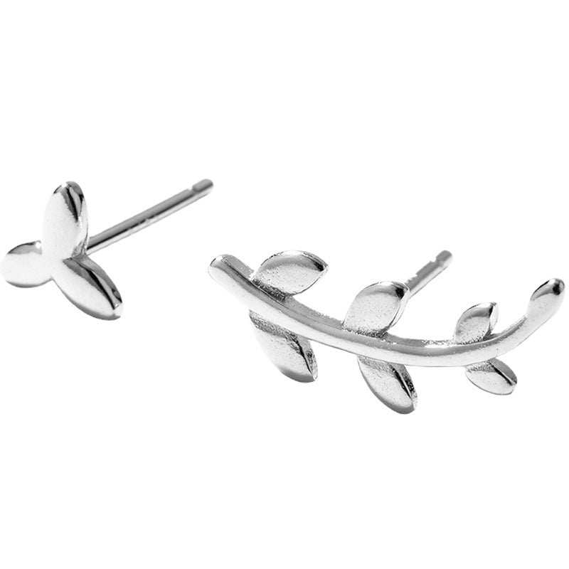 Damen-Blatt-Mode im koreanischen Stil, süße Persönlichkeitsringe