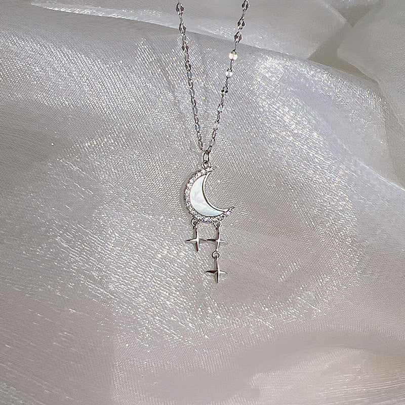 Colliers de clavicule de style de luxe abordables en argent sterling pour femmes