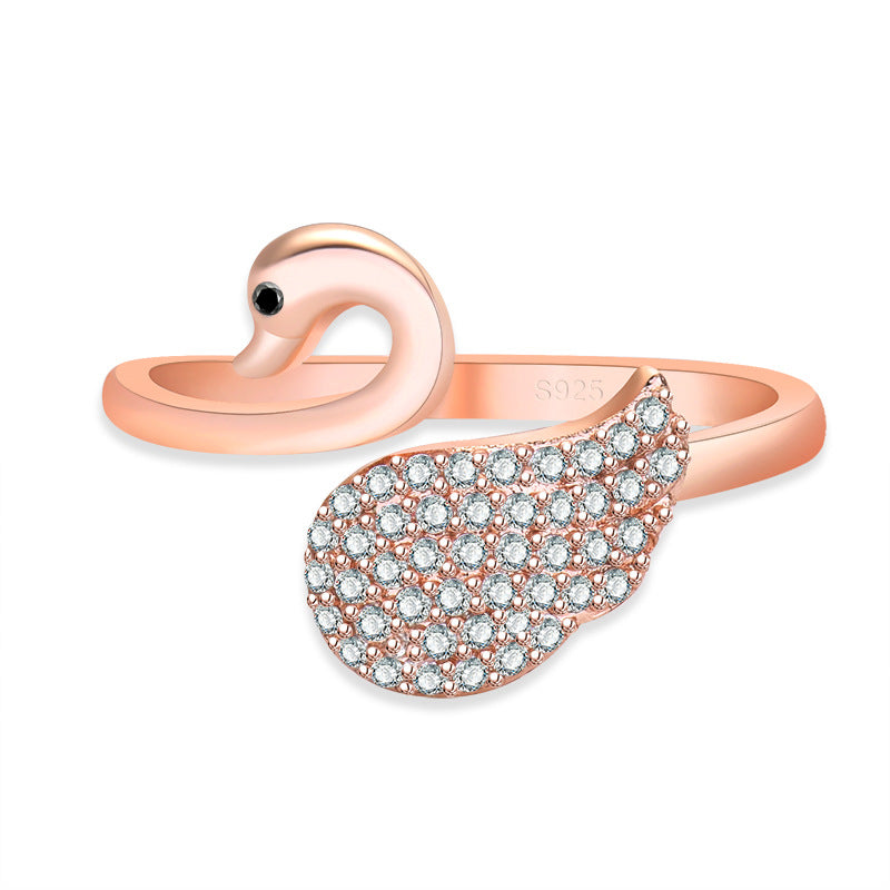 Personalized Index Finger Cold Light Luxury Design Rings