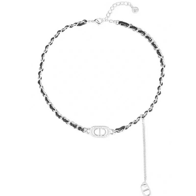 Letter Tassel Sweet Cool Hot Chain Double Collar Necklaces