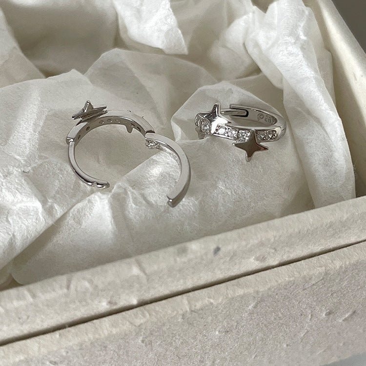 Boucles d'oreilles exquises et petites en Zircon pour femmes