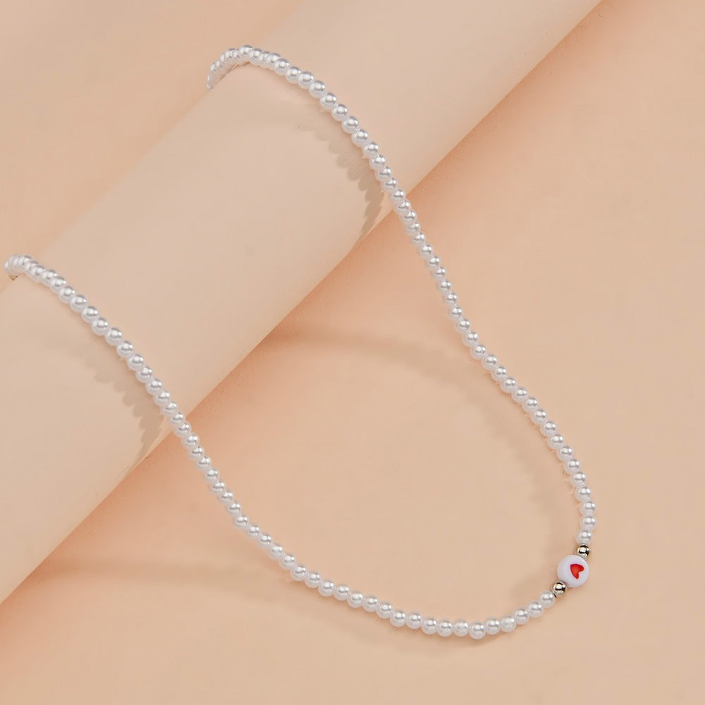 Colliers gracieux élégants de cou de chaîne de clavicule de coeur