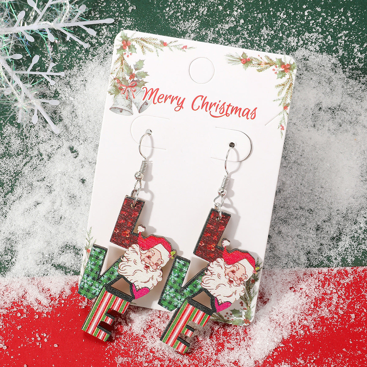 Niedliche, kreative Design-Ringe aus der Weihnachtsserie für Damen mit Cartoon-Motiv