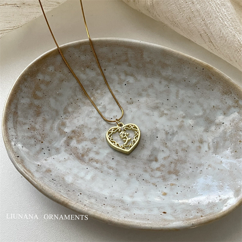 Female Light Luxury Minority Clavicle Chain Design High Necklaces