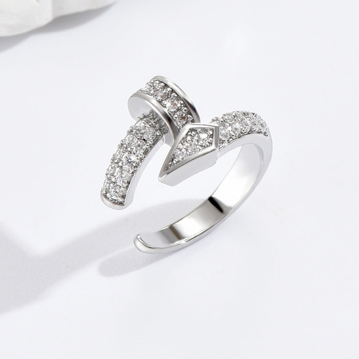 Micro Inlaid Zirconium Nail Bone High-grade Fashion Ear Clip
