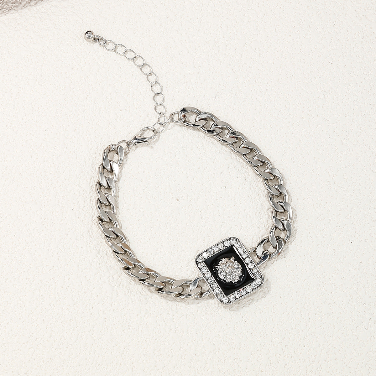 Personality Geometry Round Square Honey Lion Bracelets