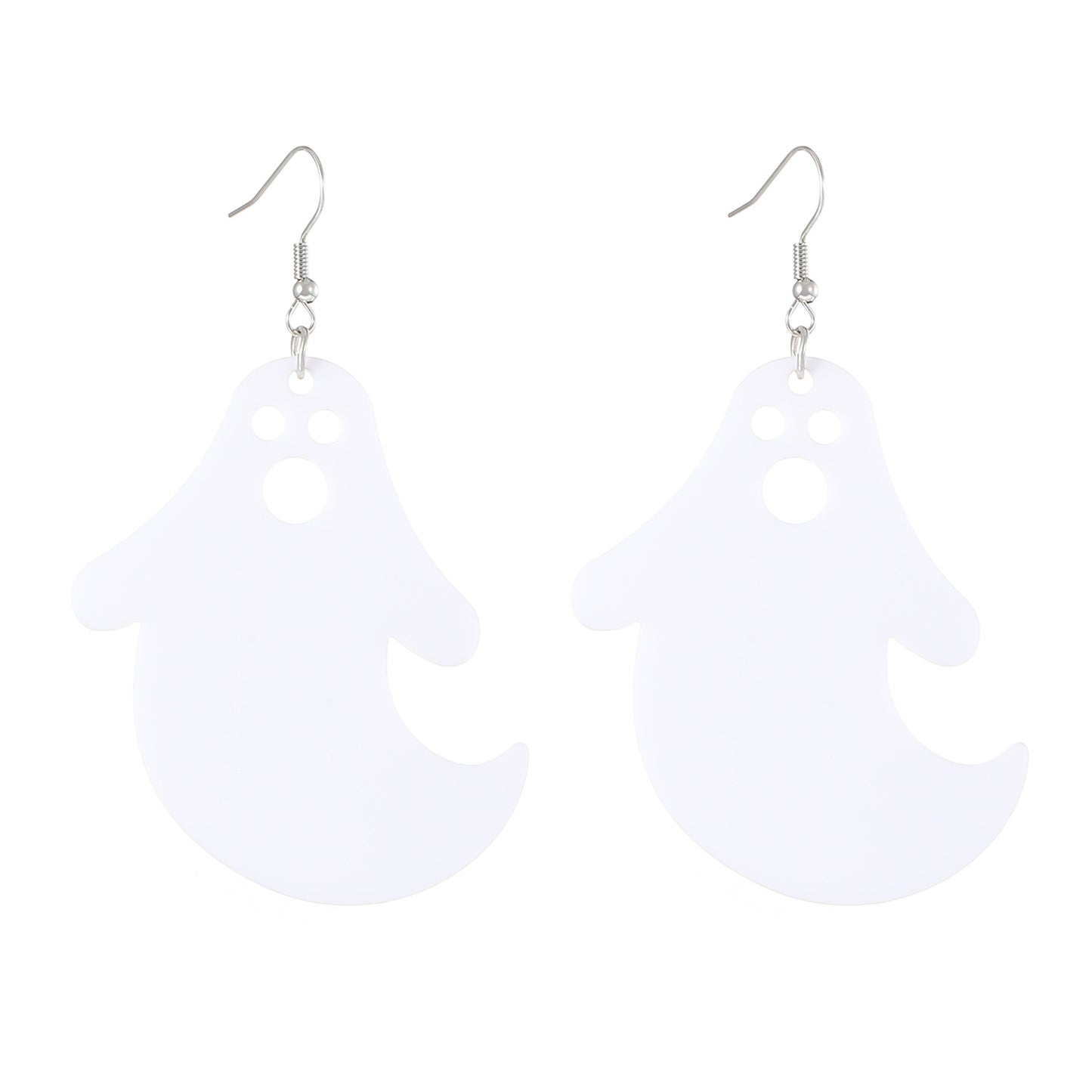 Female Gothic Dark Bat Spider Pumpkin Earrings