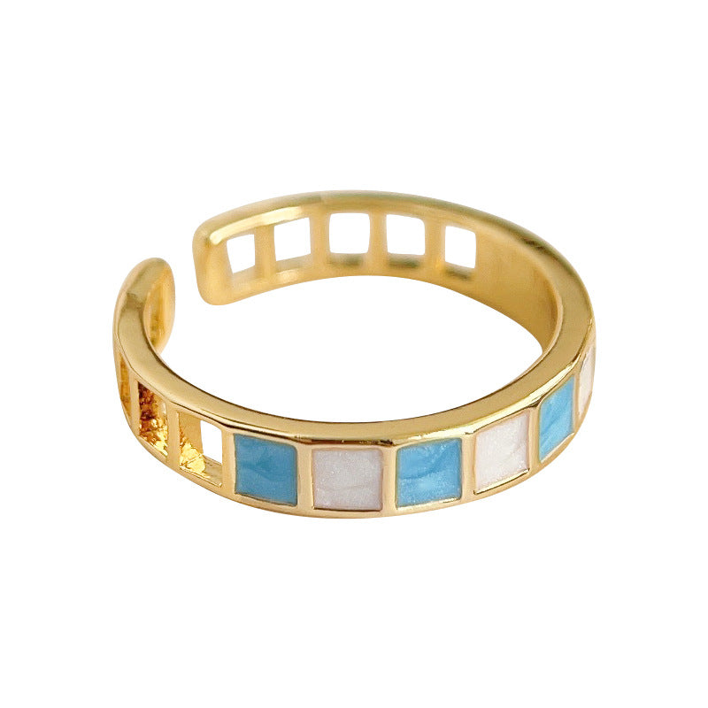 Fashion Commuter Hochwertige, handgefertigte, verstellbare Ringe mit Tropföffnung