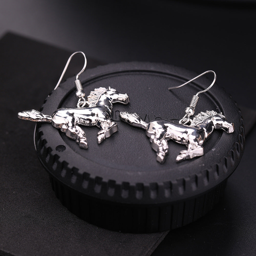 Ornement Style Ethnique Zodiaque Cheval Colliers Brillants
