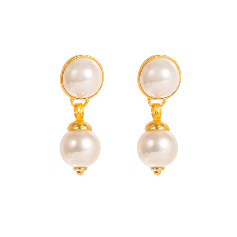 Women's Style Retro Affordable Luxury High-grade Light Earrings