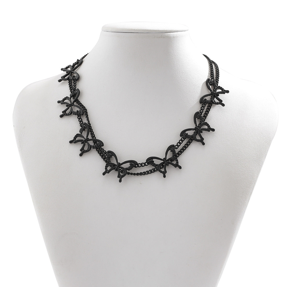 Colliers courts de Style gothique pour femmes, ornement Punk tendance