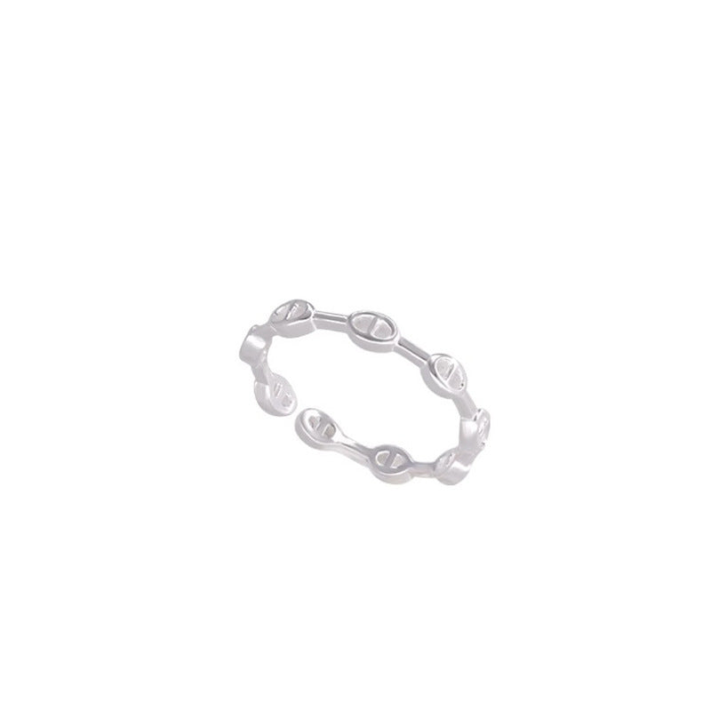 Niche Korean Design Female Personality Versatile Rings