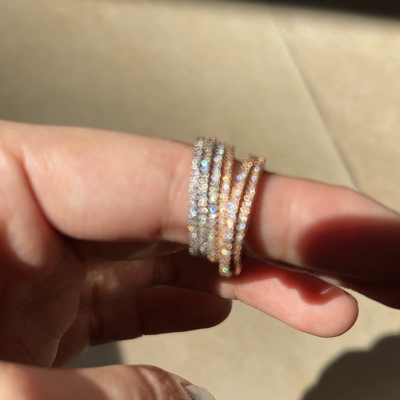 Streamer Mini Retro Diamond In The Rings
