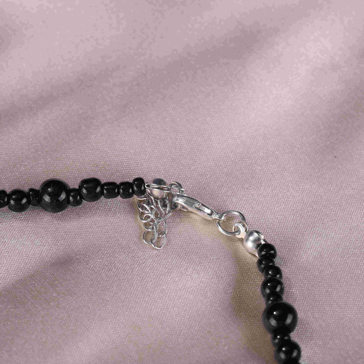 Colliers de chaîne de clavicule de perles vintage en pierre verte de style