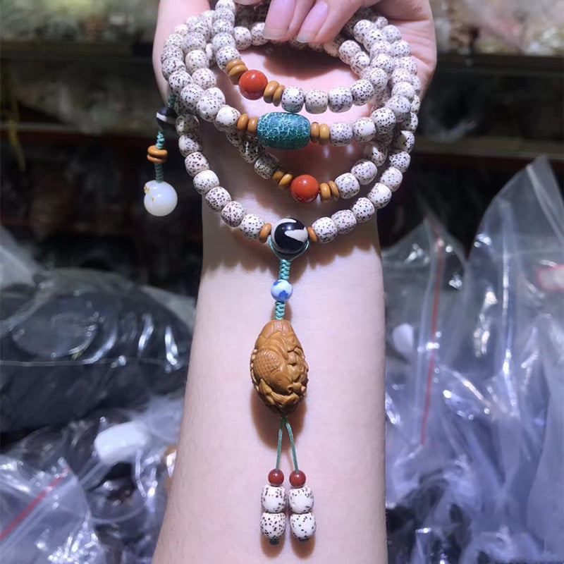 Gold Seed Bodhi Ethnic Style Cultural Artifact Bracelets