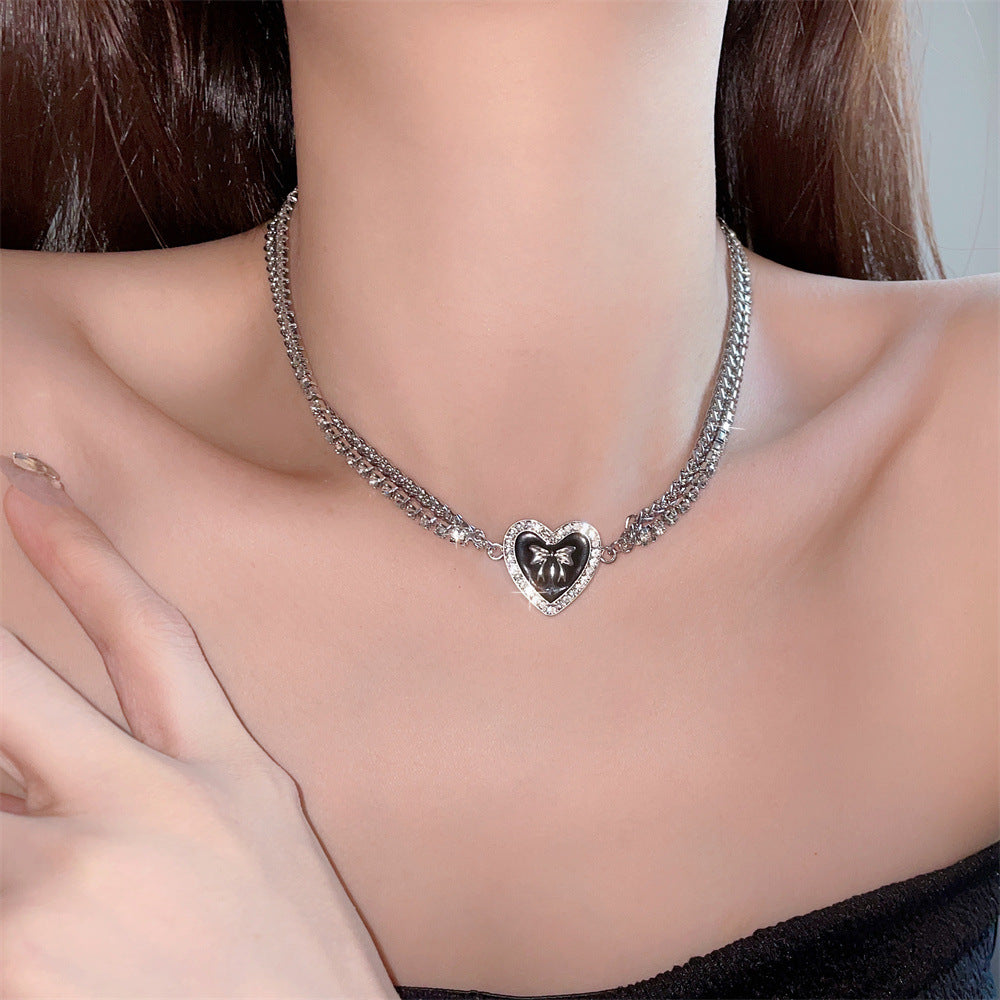 Women's Bow For Classic Style Sweet Cool Clavicle Necklaces