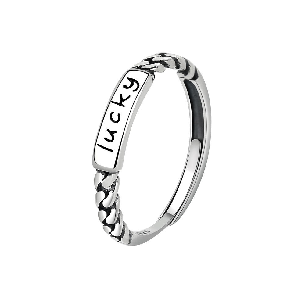 Fashion Retro Characteristic Geometric Minimalist Hip Hop Rings