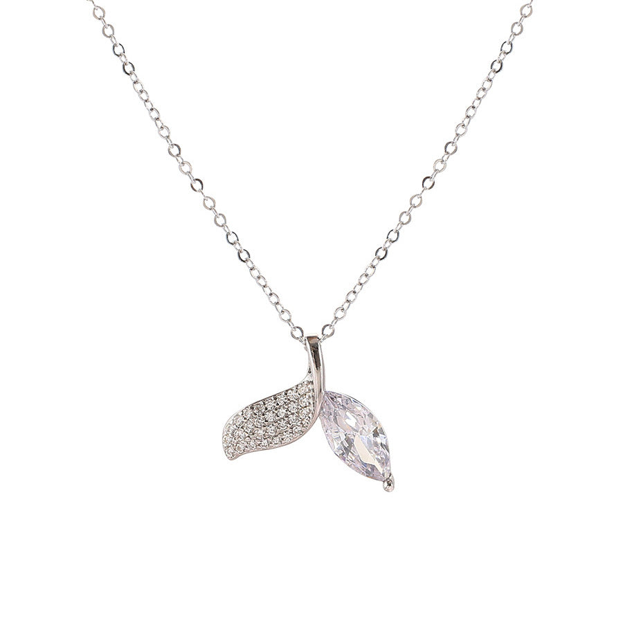 Hot Titanium Steel For Light Luxury Clavicle Chain The Rest Necklace