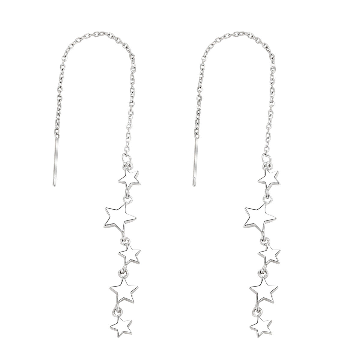 Women's Long Temperamental Minority High Sense Ornament Simple Earrings