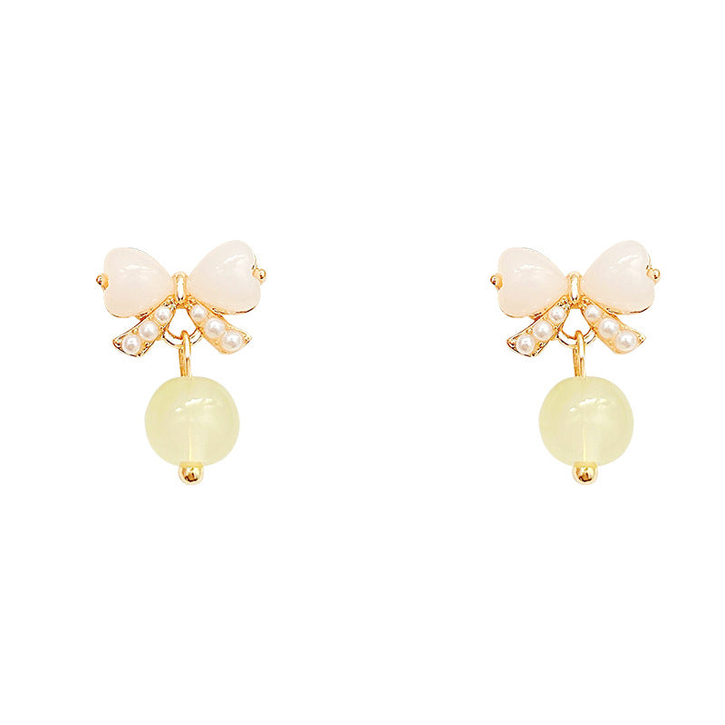 Women's Opal Stone Ear Style Fresh High-grade Earrings