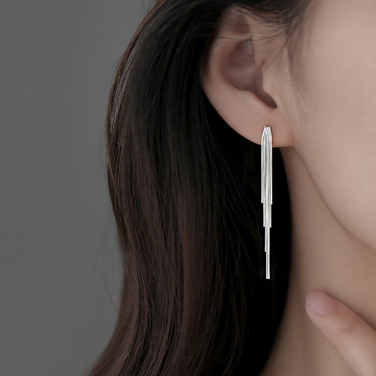 Sterling Sier Tassel Trendy Elegant Personalized Rings
