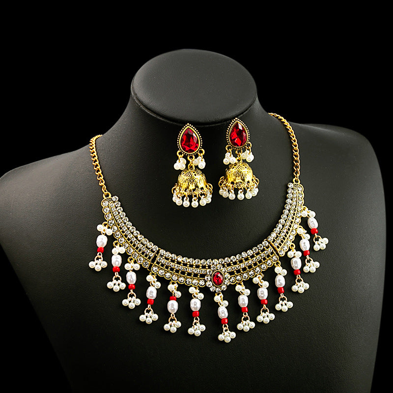 Chaîne de clavicule de style bohème, colliers exagérés et personnalisés