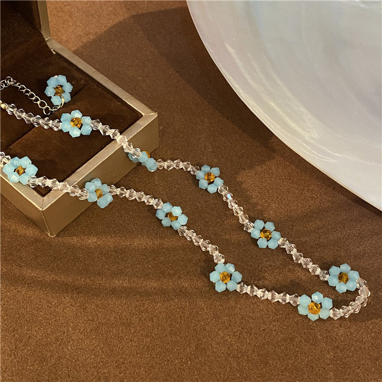 Beaded Female Design Sense Dopamine Summer Sweet Cool Necklaces