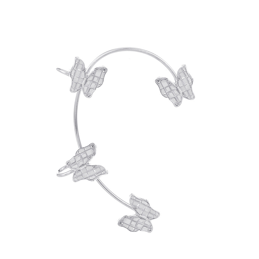 Women's Fairy Mori Style Diamond Butterfly Fashion Ear Clip