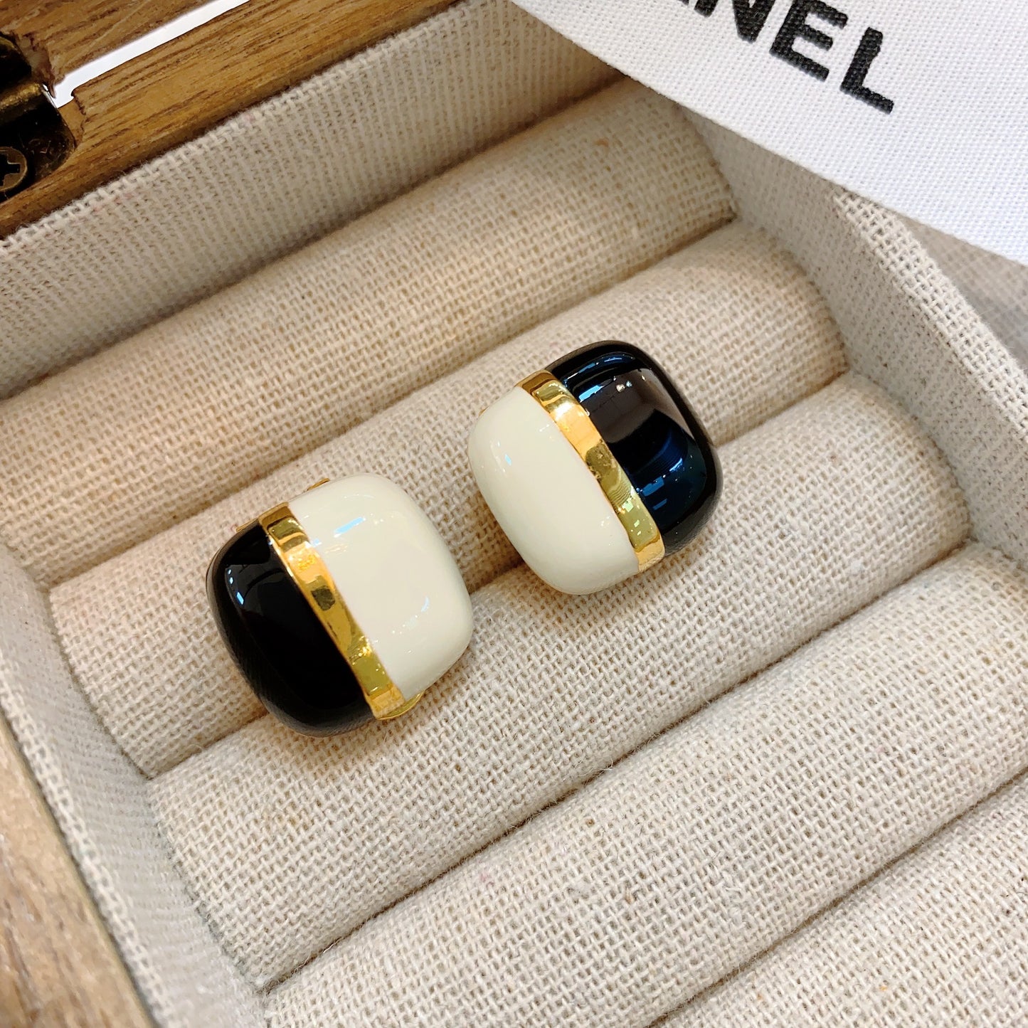 Boucles d'oreilles goutte d'huile, couleur contrastée, oreille carrée géométrique, aiguille en argent