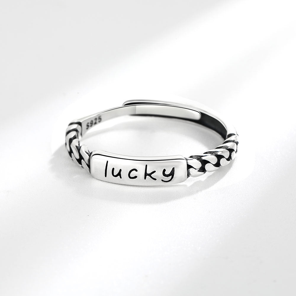 Fashion Retro Characteristic Geometric Minimalist Hip Hop Rings