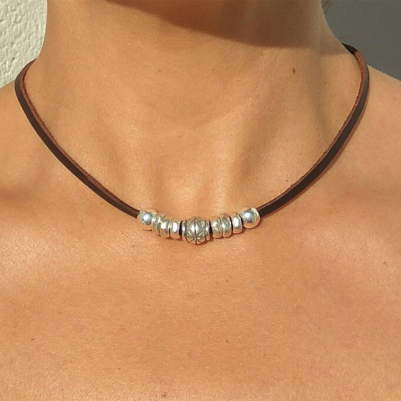Pendentif en alliage artistique Vintage perlé, colliers personnalisés