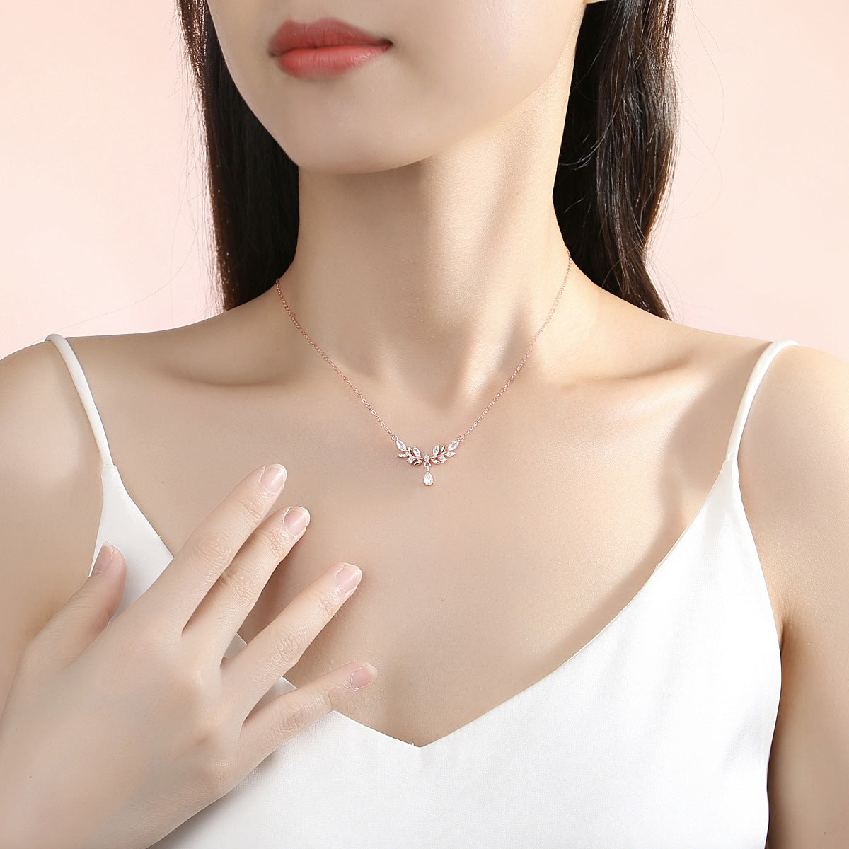 Colliers de chaîne de clavicule hipster de style coréen féminin