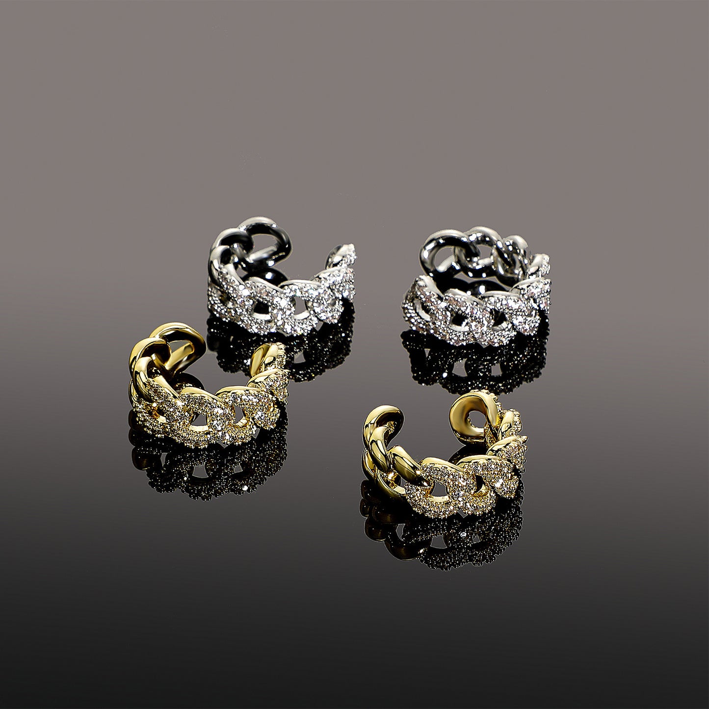 Women's & Men's & Full Diamond Open And Fashion Rings