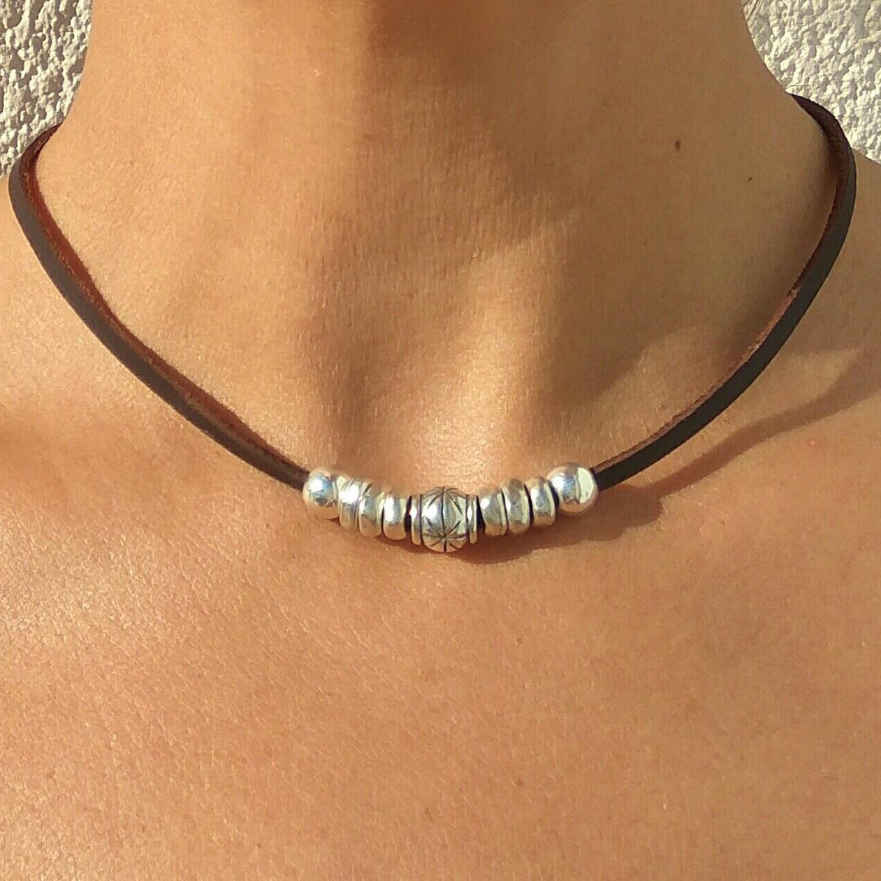 Pendentif en alliage artistique Vintage perlé, colliers personnalisés