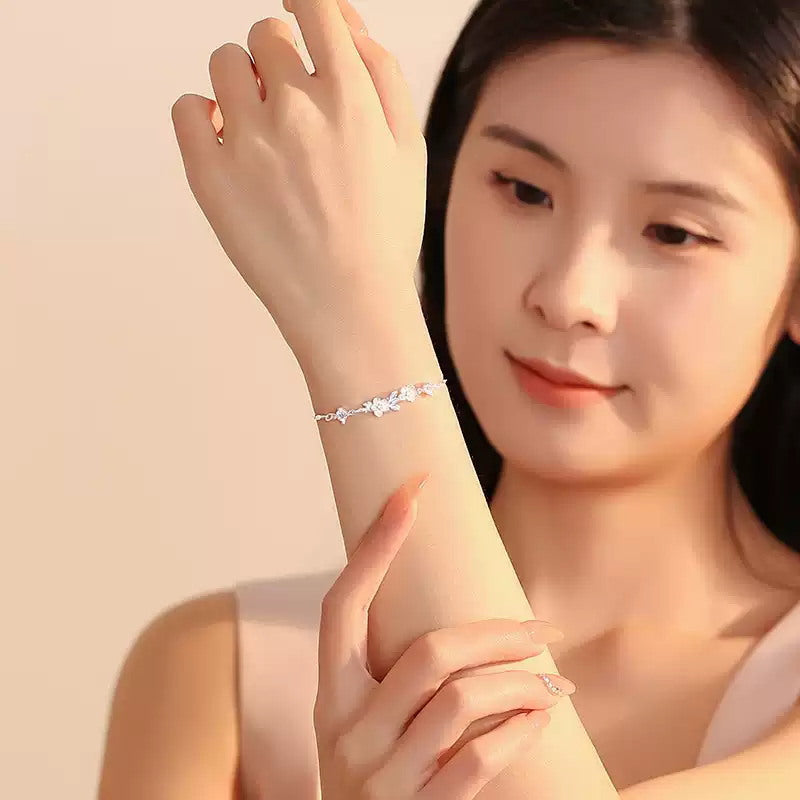 Evade Sterling Sier Light Luxury Minority Exquisite High Sense For Bracelet