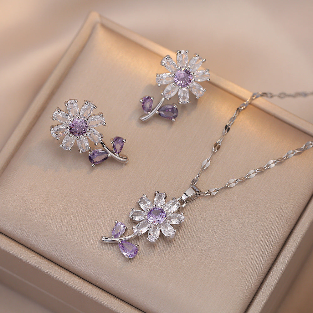 Chaîne de clavicule en Zircon de tempérament de luxe pour femmes, petits colliers rétro