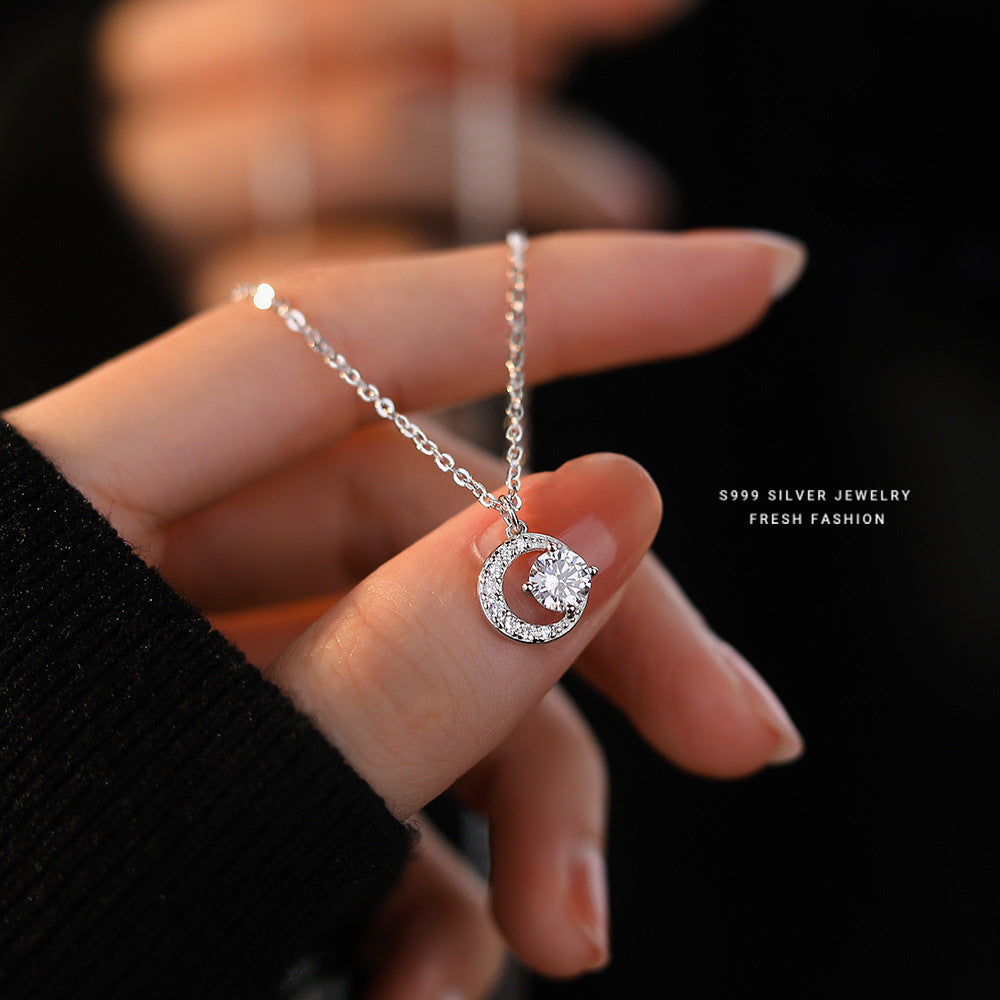 Women's Shiny Zircon For Light Luxury High-grade Necklaces