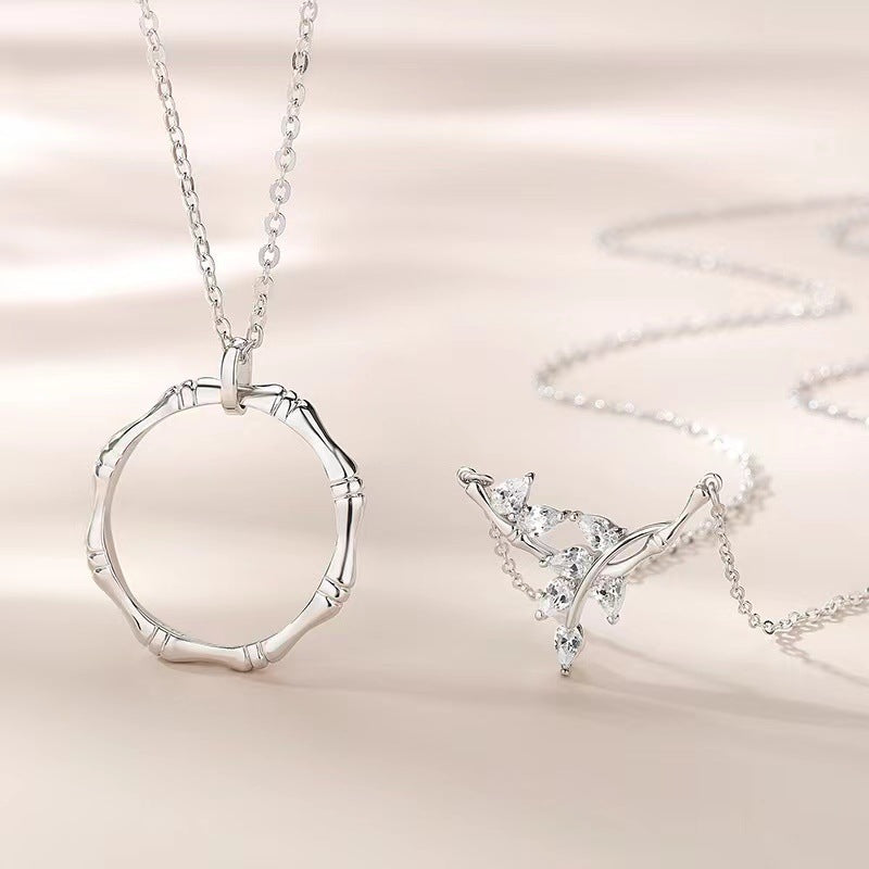 Colliers de luxe légers pour couple et une paire de femmes et d'hommes